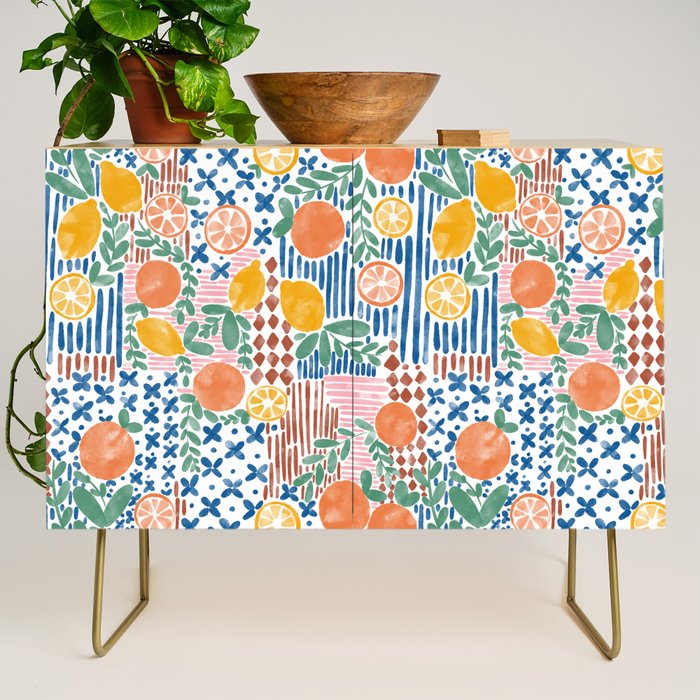 Mediterranean Fusion Citrus Credenza Gallery Image 1