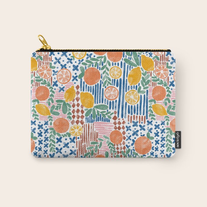 Mediterranean Fusion Citrus Carry All Pouch Gallery Image 1