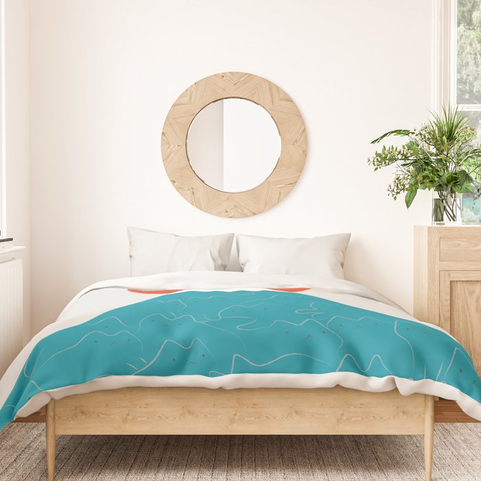 Cat Landscape 144 Duvet Cover Gallery Image 3