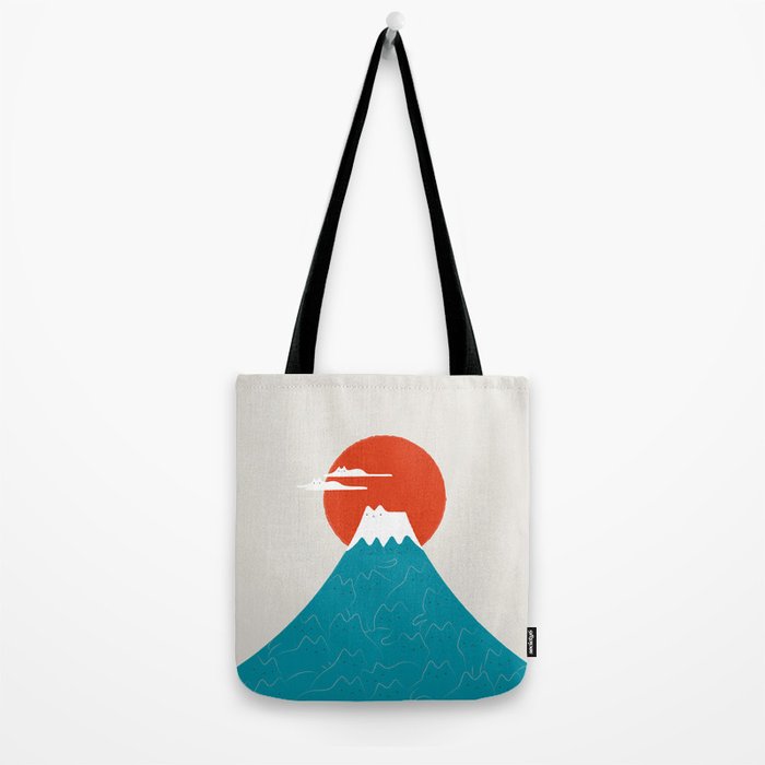 Cat Landscape 144 Tote Bag Gallery Image 2