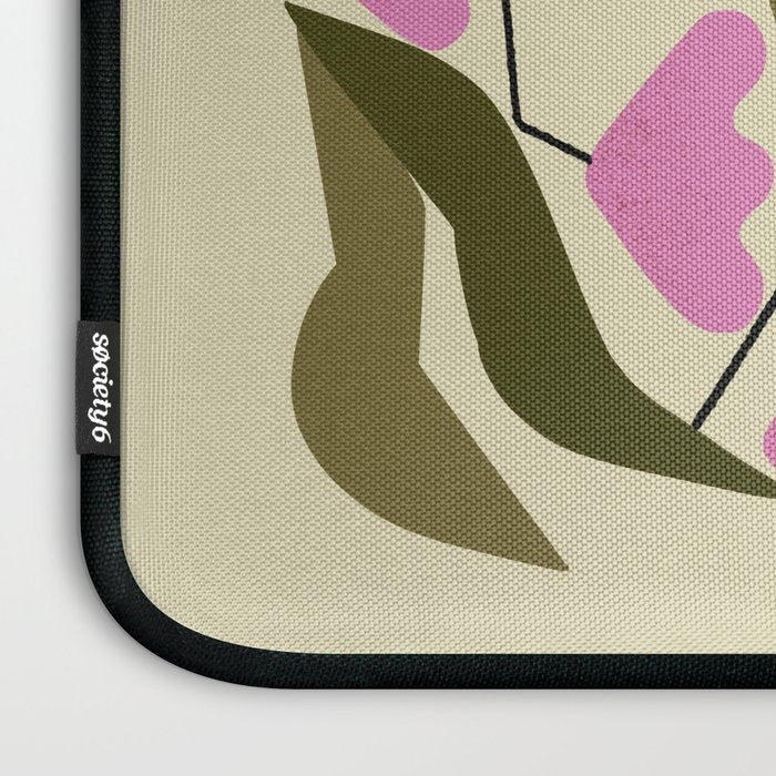 Tulips In Pink Laptop Sleeve Gallery Image 3