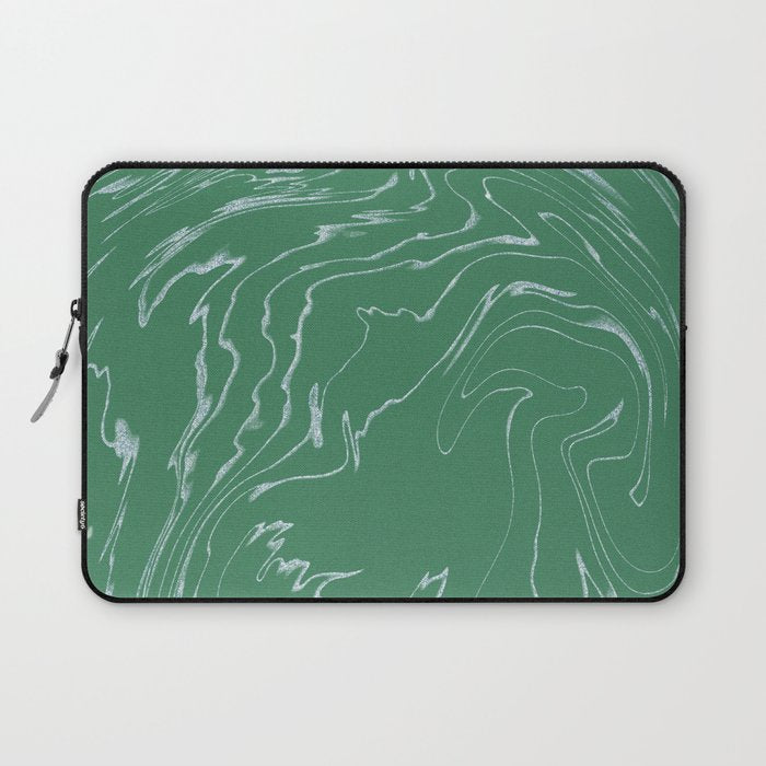 wavelength | green Laptop Sleeve Gallery Image 1