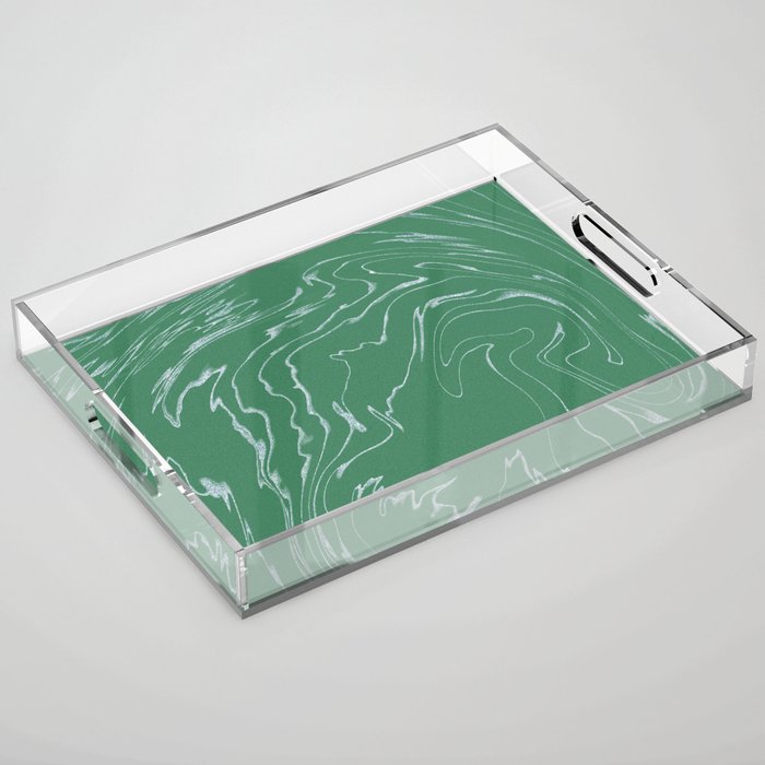 wavelength | green Acrylic Tray Gallery Image 1