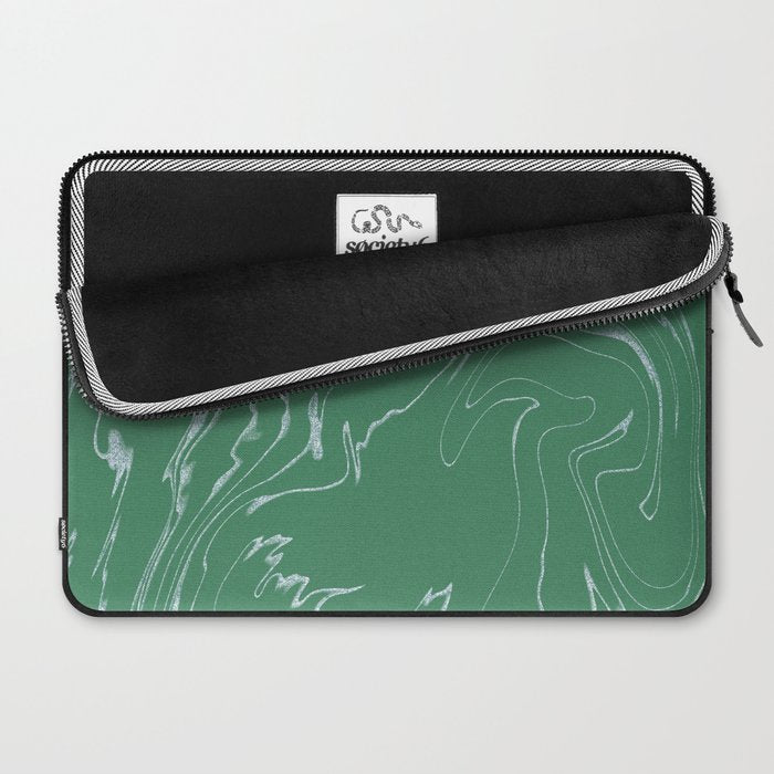 wavelength | green Laptop Sleeve Gallery Image 2