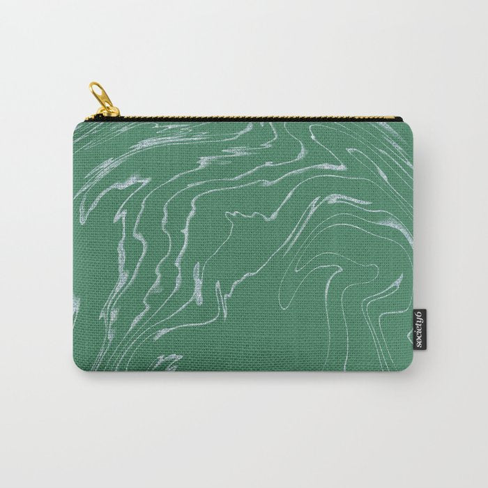 wavelength | green Carry All Pouch Gallery Image 1
