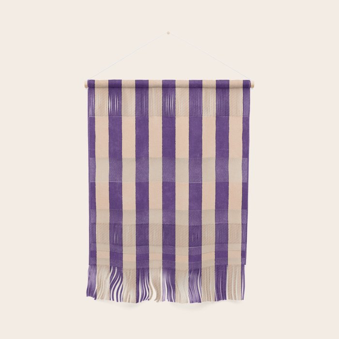 STRIPES 001 H - Fig Wall Hanging Gallery Image 1
