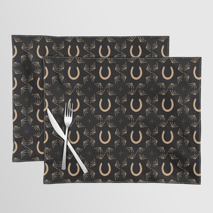 Burning Daylight Rustic Pattern Placemat Gallery Image 1