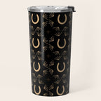 Burning Daylight Rustic Pattern Travel Mug Gallery Image 2