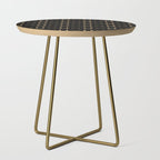 Burning Daylight Rustic Pattern Side Table Gallery Image 1