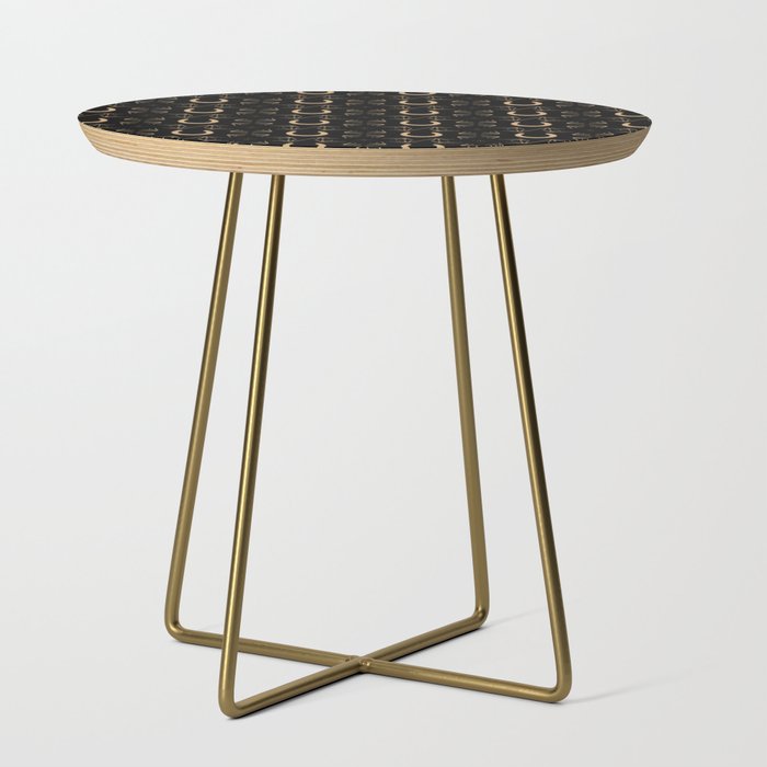 Burning Daylight Rustic Pattern Side Table Gallery Image 1