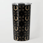 Burning Daylight Rustic Pattern Travel Mug Gallery Image 1