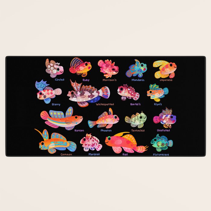 Dragonet Desk Mat Gallery Image 3