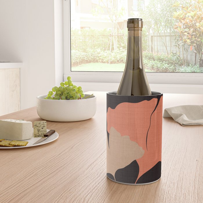 abstract floral 1 Wine Chiller Gallery Image 4