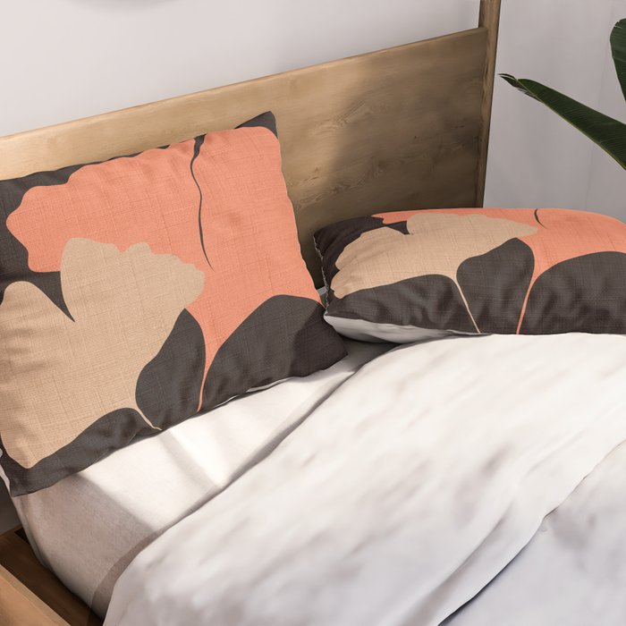 abstract floral 1 Pillow Sham Gallery Image 2