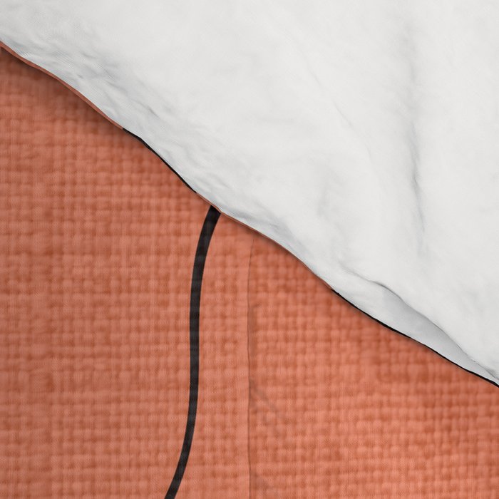abstract floral 1 Comforter Gallery Image 4