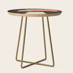 abstract floral 1 Side Table Gallery Image 1