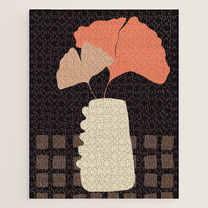 abstract floral 1 Jigsaw Puzzle Gallery Image 1
