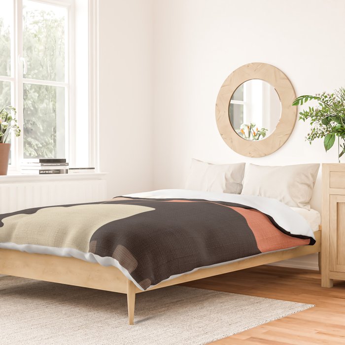 abstract floral 1 Duvet Cover Gallery Image 2