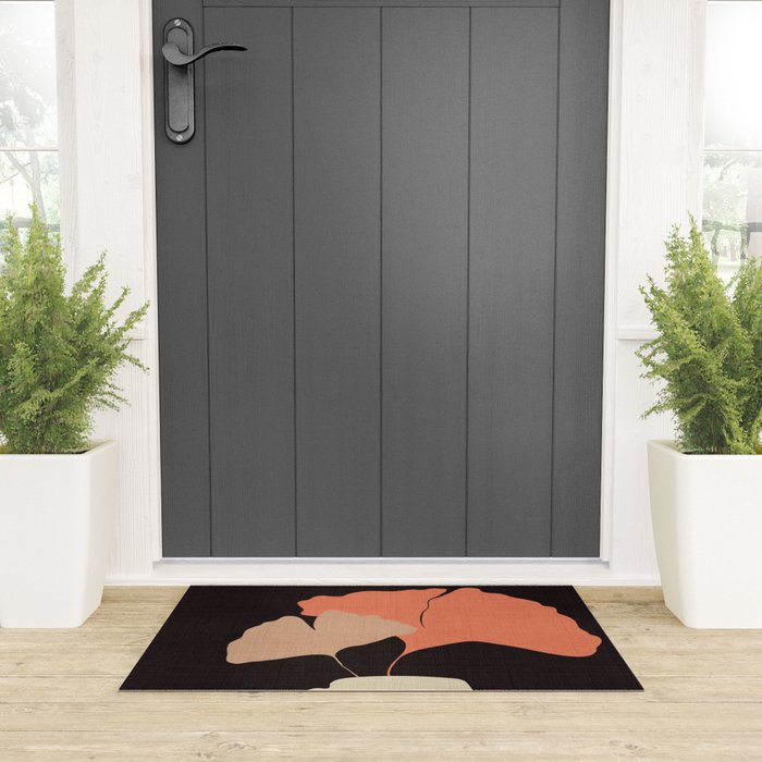 abstract floral 1 Welcome Mat Gallery Image 3