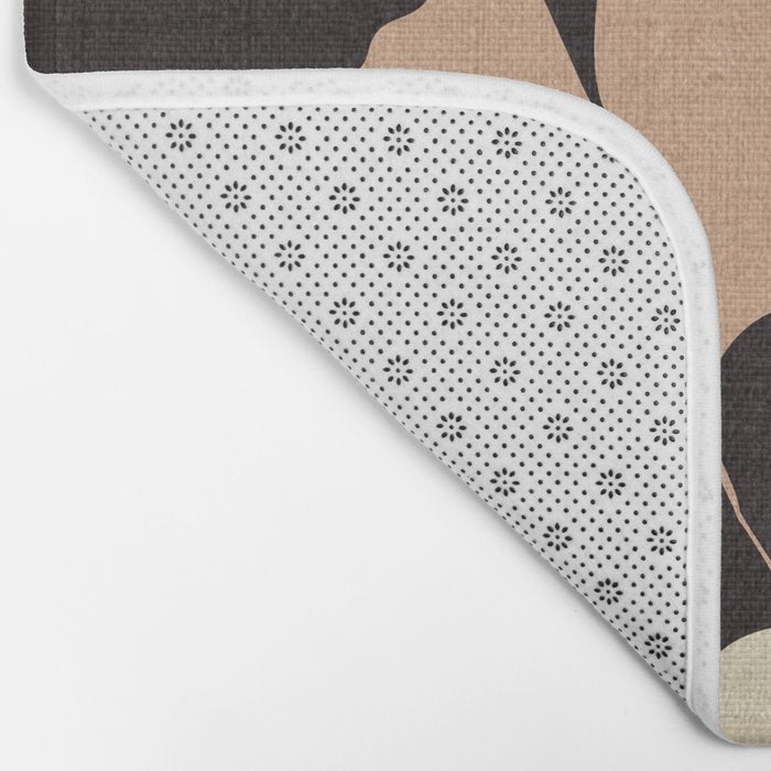 abstract floral 1 Bath Mat Gallery Image 2