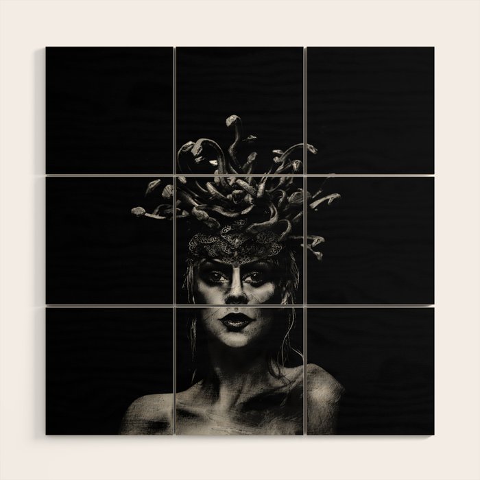 Medusa Wood Wall Art Gallery Image 1