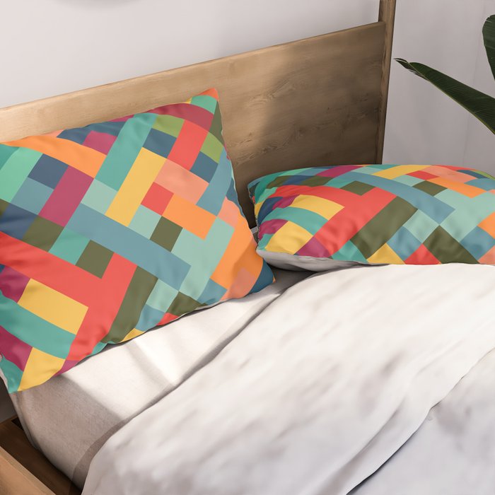 Weave Pattern Pillow Sham Gallery Image 2