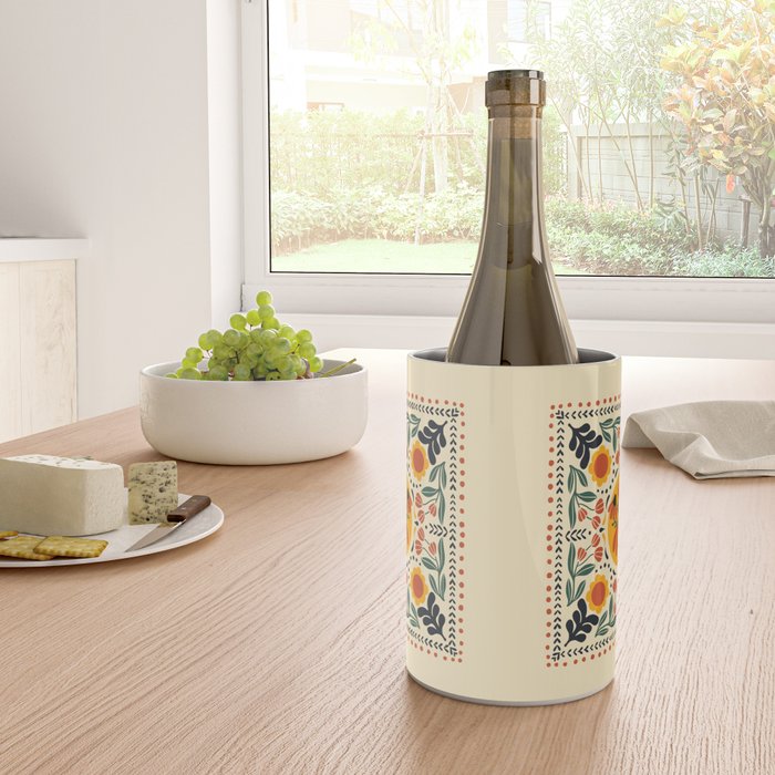 Scandinavian Wildflowers Wine Chiller Gallery Image 4