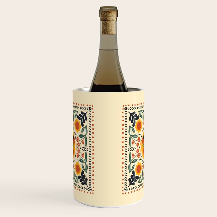 Scandinavian Wildflowers Wine Chiller Gallery Image 1
