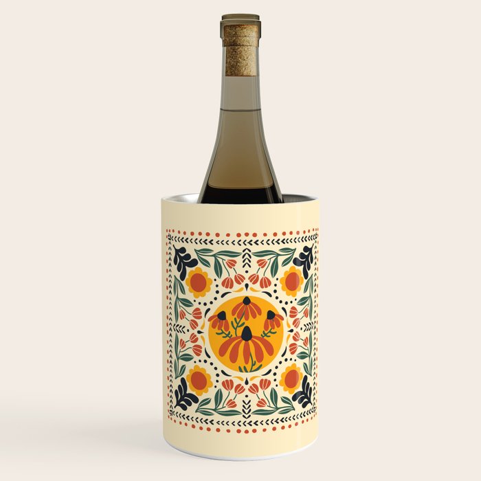 Scandinavian Wildflowers Wine Chiller Gallery Image 3