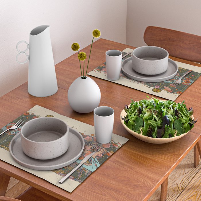 Flowerbed Placemat Gallery Image 2