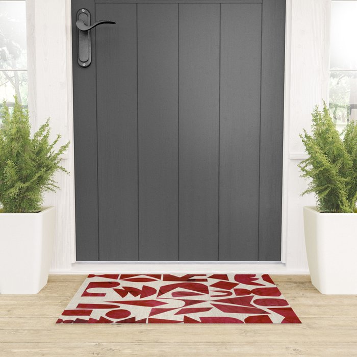 Crimson Ascend Welcome Mat Gallery Image 3