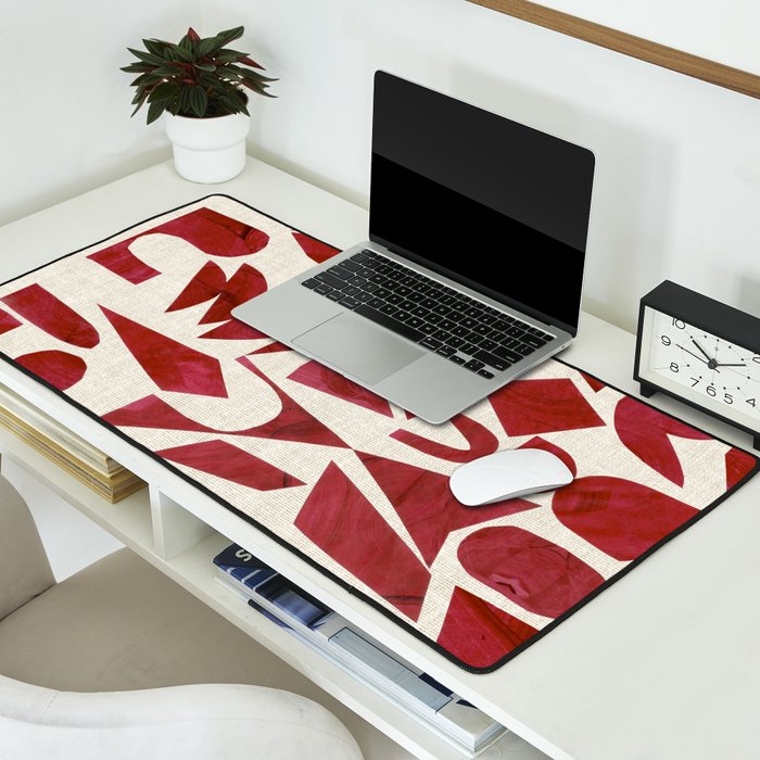 Crimson Ascend Desk Mat Gallery Image 2