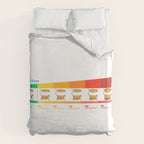 Cat CHONK Chart Meme Duvet Cover Gallery Image 6