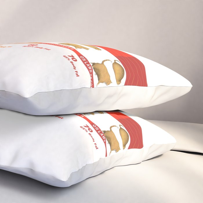 Cat CHONK Chart Meme Pillow Sham Gallery Image 3