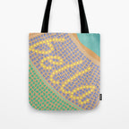 Bella / Beautiful Italy Beach Umbrellas - Aerial Italian Tote Bag Gallery Image 1