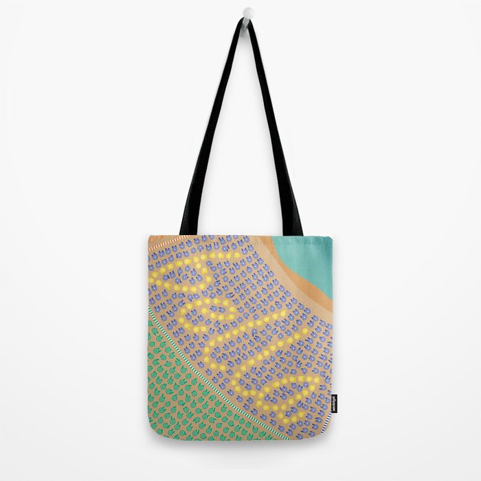Bella / Beautiful Italy Beach Umbrellas - Aerial Italian Tote Bag Gallery Image 2