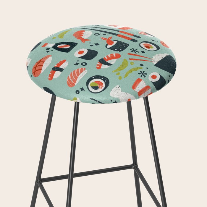 Sushi Dreams - Mint Stool Gallery Image 2