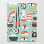 Sushi Dreams - Mint Notebook Gallery Image 4