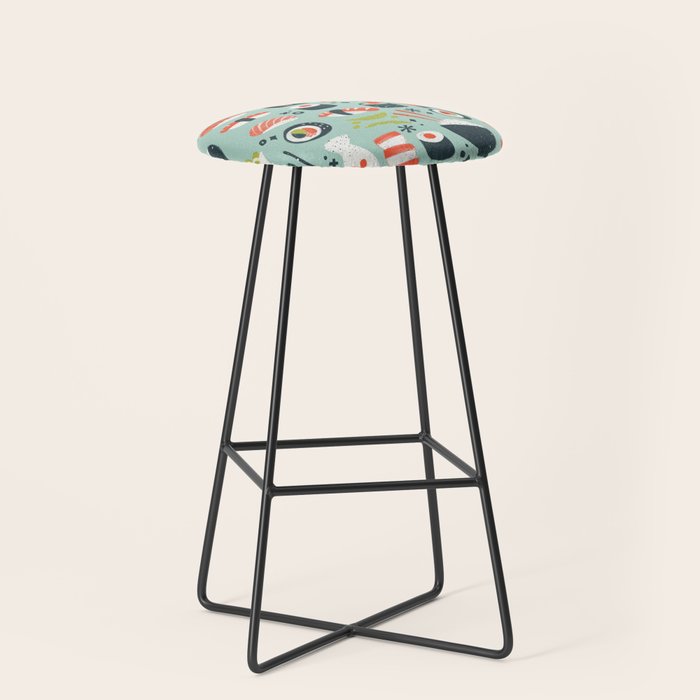 Sushi Dreams - Mint Stool Gallery Image 1