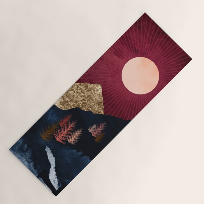Autumn Night Yoga Mat Gallery Image 1