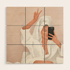 Morning Selfie Wood Wall Art Gallery Image 1