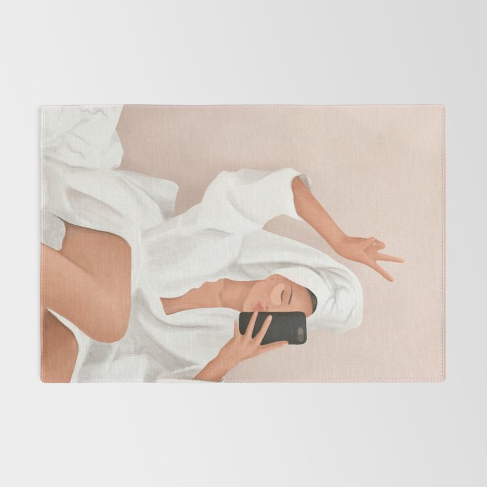 Morning Selfie Rug Gallery Image 2