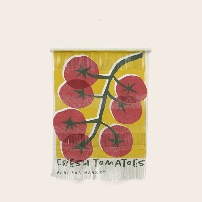 Fresh Tomatoes, Farmers Market Wall Hanging Gallery Image 1