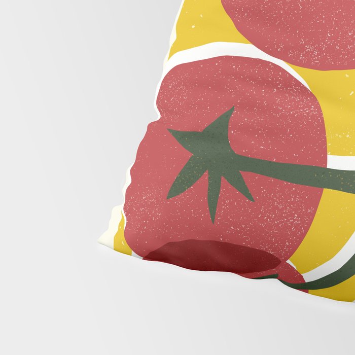 Fresh Tomatoes, Farmers Market Pillow Sham Gallery Image 4