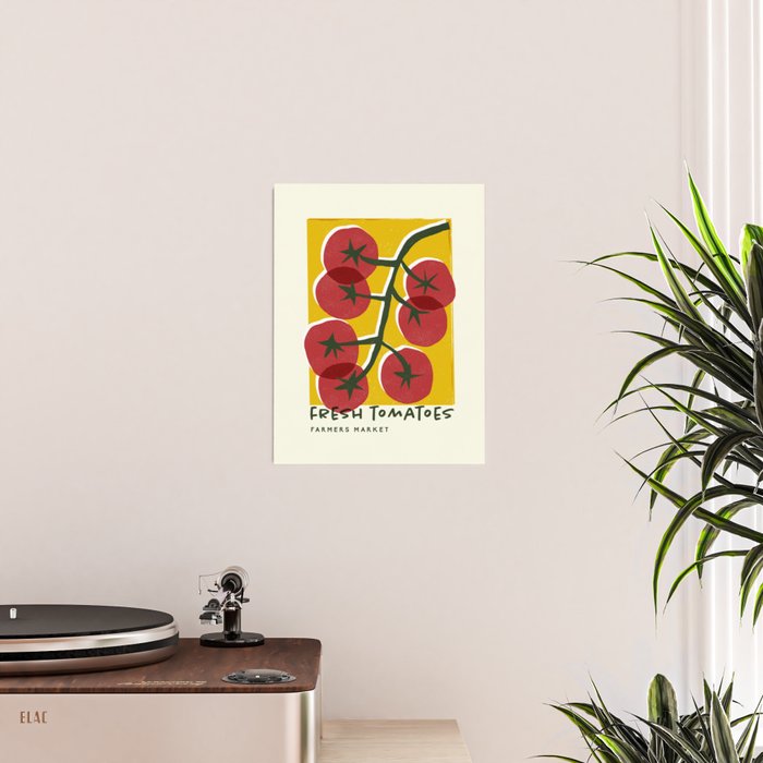 Fresh Tomatoes, Farmers Market Poster Gallery Image 2