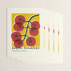 Fresh Tomatoes, Farmers Market Wrapping Paper Gallery Image 3
