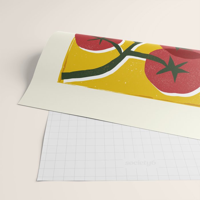 Fresh Tomatoes, Farmers Market Wrapping Paper Gallery Image 2
