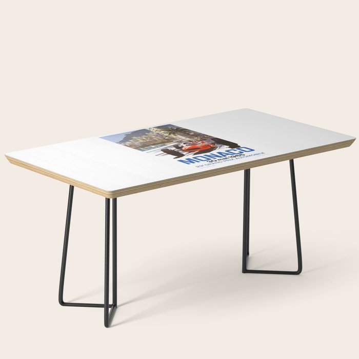 1965 Monaco Grand Prix Racing Poster Coffee Table Gallery Image 1