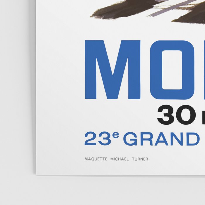 1965 Monaco Grand Prix Racing Poster Poster Gallery Image 3