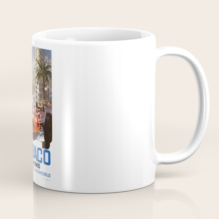 1965 Monaco Grand Prix Racing Poster Coffee Mug Gallery Image 1